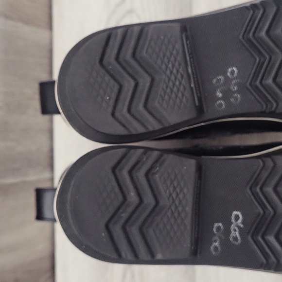 🛍Sorel Tivoli Women 6 Black Metallic Rain Duck Ankle Boot Waterproof‎ Polka Dot - Picture 11 of 13